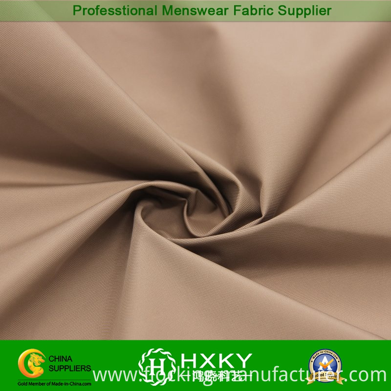 Filament Polyester Fake Memory Fabric for Trench Coat